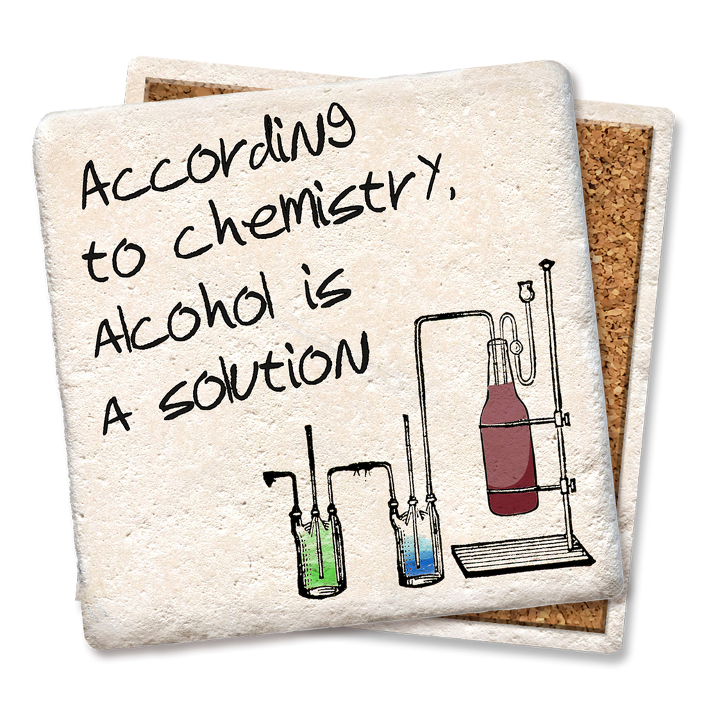 According To Chemistry Coaster