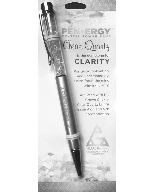 Clear Quartz Crystal PenErgy - Clarity