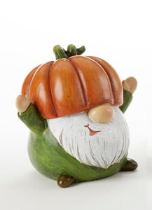 Pumpkin Hat Gnome