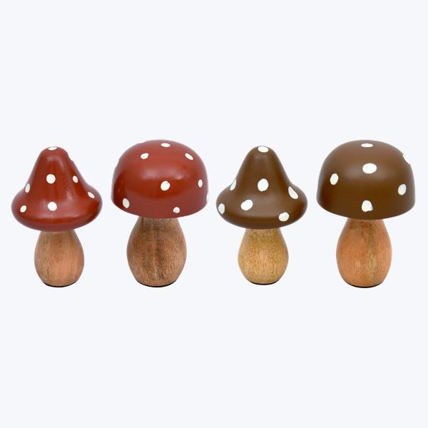 Mango Wood Mushrooms