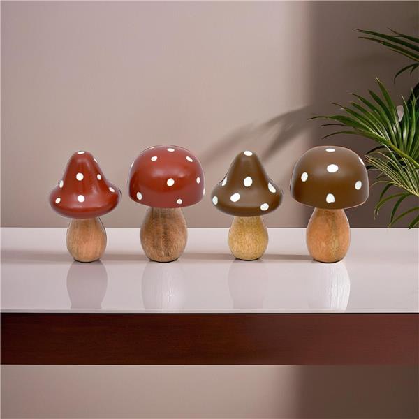 Mango Wood Mushrooms