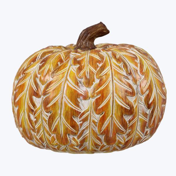 Multi Color Wood Look Pumpkin