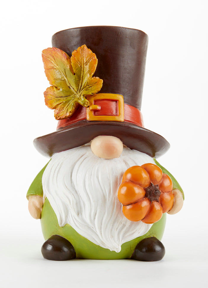 Harvest Gnome With Pumpkin