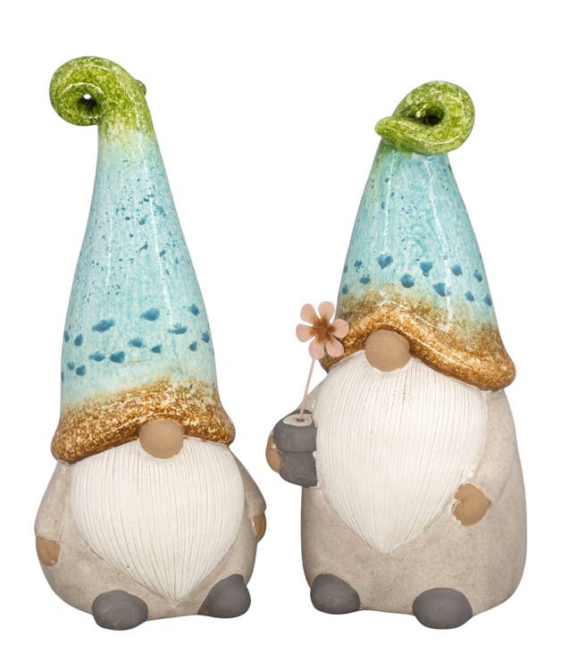 Blue & Green Hat Gnomes