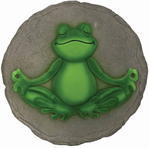 Yoga Frog Stepping Stone