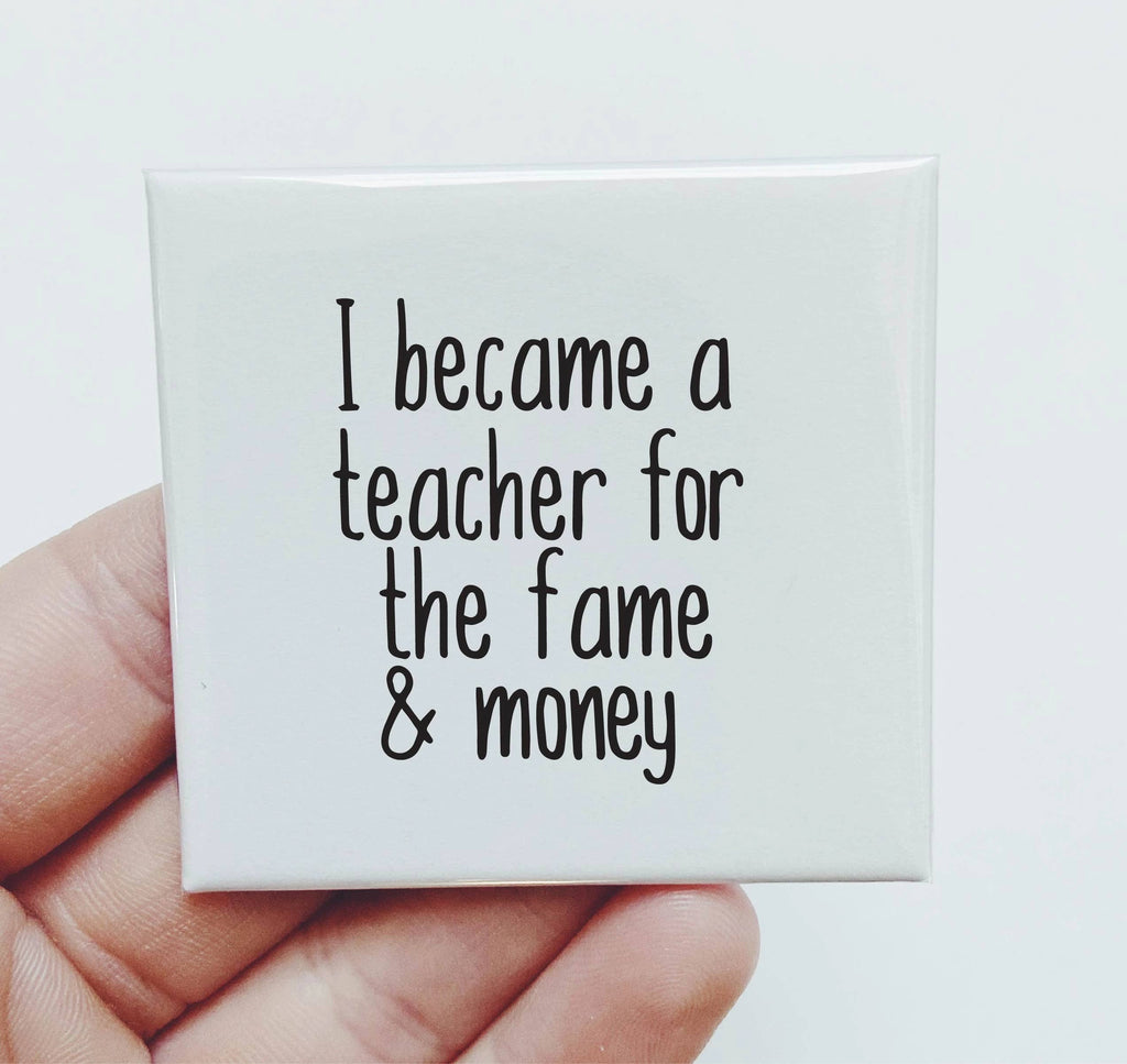 I Became a Teacher