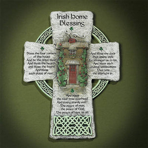 Irsh Home Blessing Wall Plaque