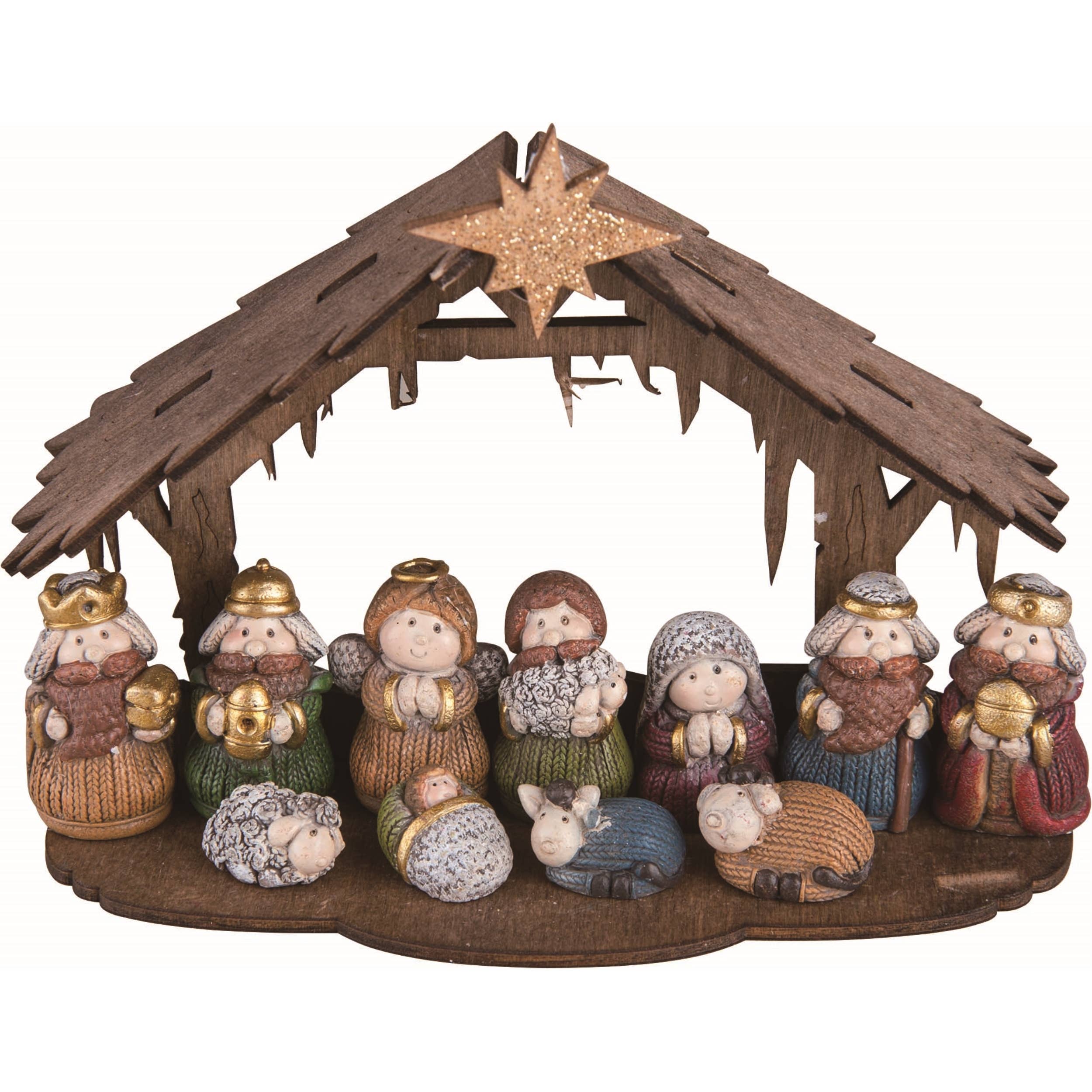 Mini Nativity Set of 12