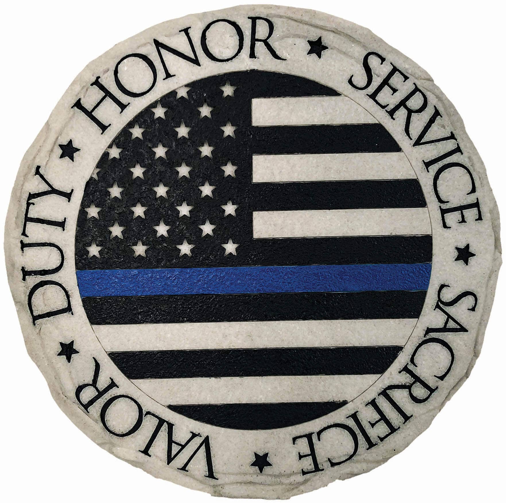 Police Blue Line Stepping Stone
