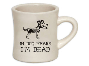 10oz Ivory Dinner - In Dog Years....