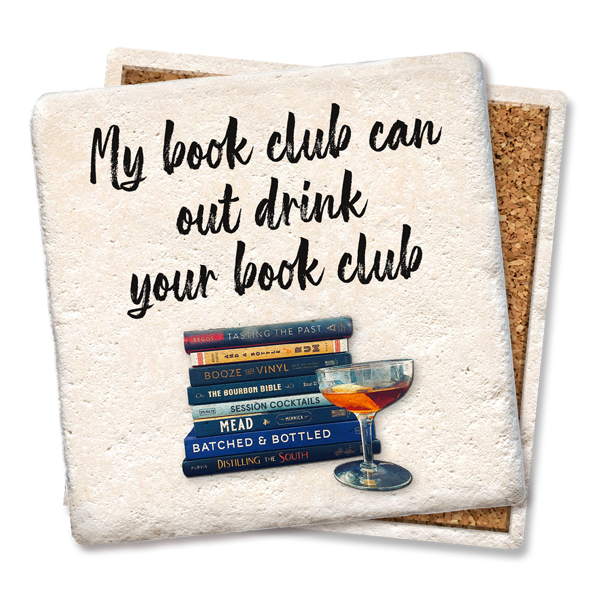 My book Club Coaster
