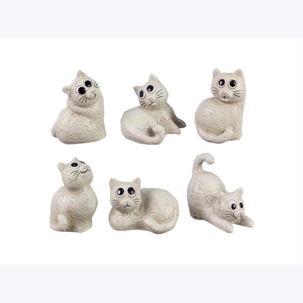 Playful Cat Figures