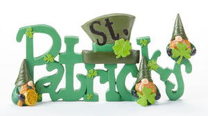 St Patrick's Day Gnome Sign