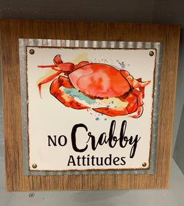 Crabby Wall Plaque