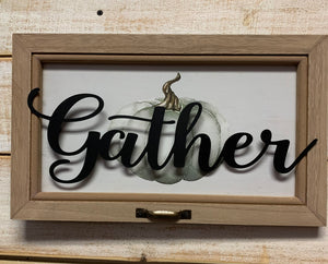 3-D Wall Plaque-4 Styles