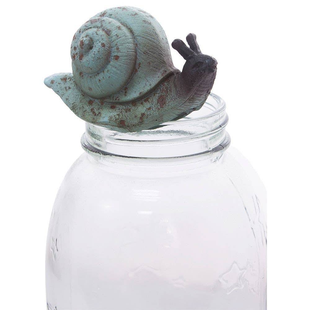 Resin Flowerpot Snail