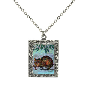 Frame Necklace: Alice in Wonderland - Cheshire Cat