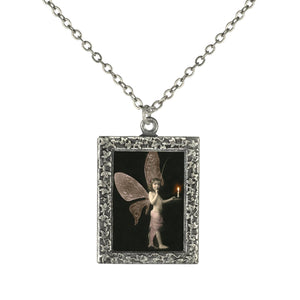 Frame Necklaces Fairy with a Candle