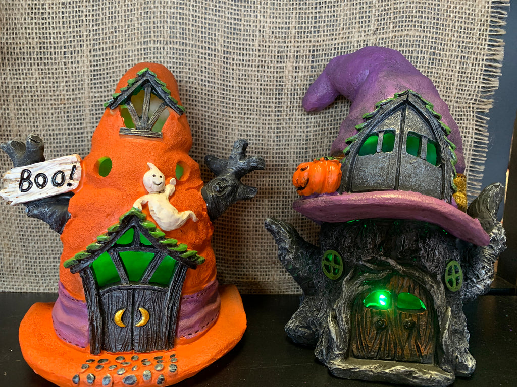 LED Halloween Houses