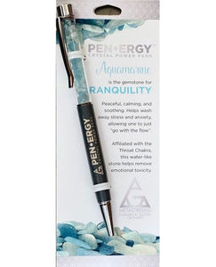 Aquamarine Crystal PenErgy - Tranquility