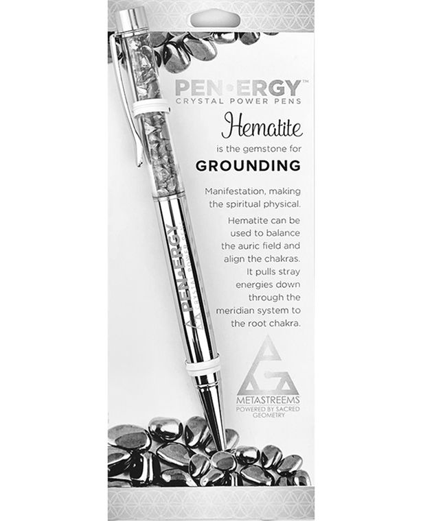 Hematite Crystal PenErgy - Grounding