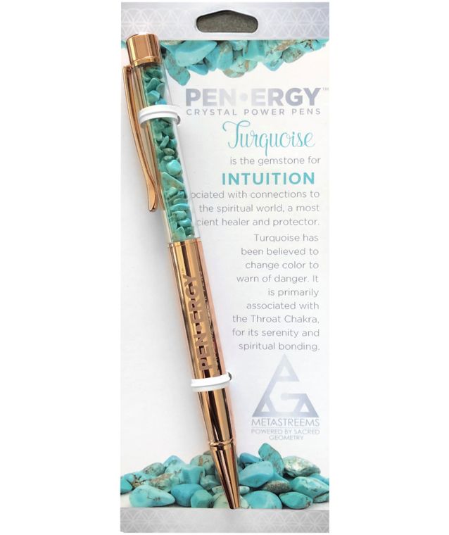 Turquoise Crystal PenErgy - Intuition